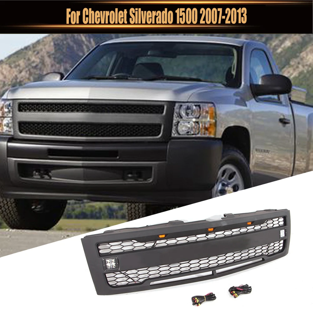 Exterior Racing Grills Grille Trims Meshes Grill Covers Auto Modified Front Bumper Grill For Chevrolet Silverado 1500 2007-2013
Exterior Racing Grills Grille Trims Meshes Grill Covers Auto Modified Front Bumper Grill For Chevrolet Silverado 1500 2007-2013