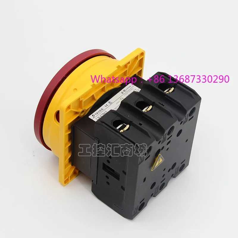 Three phase 63A isolated cam power conversion LW42B63-1016 on-off switch
Three phase 63A isolated cam power conversion LW42B63-1016 on-off switch