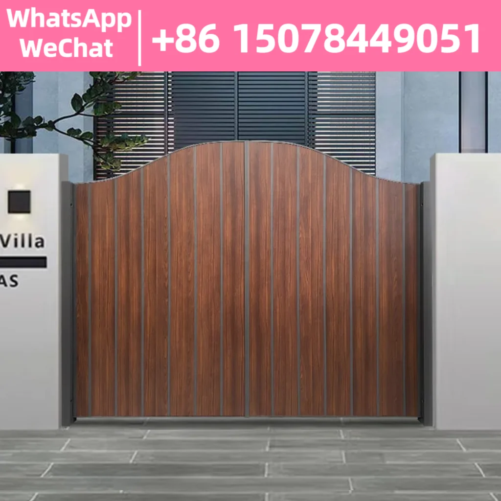 High-end aluminum alloy courtyard door intelligent electric aluminum art villa door custom courtyard opposite door
High-end aluminum alloy courtyard door intelligent electric aluminum art villa door custom courtyard opposite door