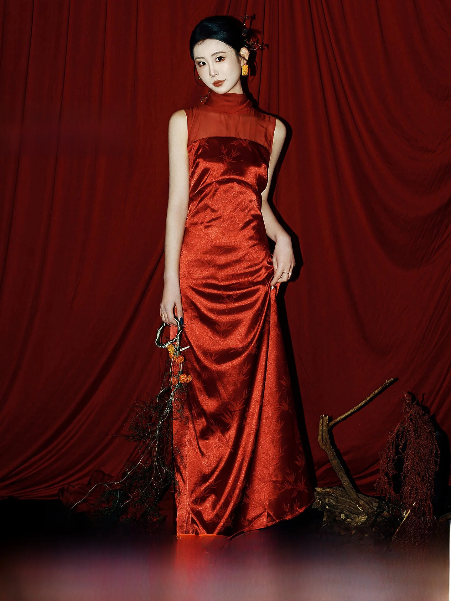 New Chinese Sle Wedding Robe Svel Engagement Red Dr Vintage Waist Long Skirt Zipper Bal Neline for Wedding
New Chinese Sle Wedding Robe Svel Engagement Red Dr Vintage Waist Long Skirt Zipper Bal Neline for Wedding