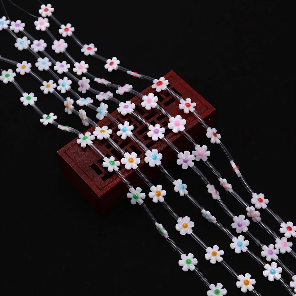 12mm Six-petal Flower-shaped Loose Beads Natural Freshwater Shell Perforabled Beaded Elegant Women's Fashion Jewelry Accessories
12mm Six-petal Flower-shaped Loose Beads Natural Freshwater Shell Perforabled Beaded Elegant Women's Fashion Jewelry Accessories