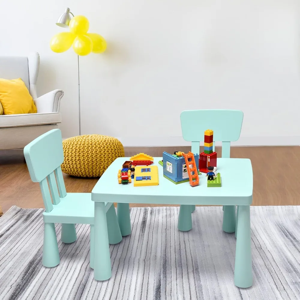 Kids Table and Chairs,Children Arts Nursery Furniture for Drawing, Reading, and Painting, Light Weight Plastic
Kids Table and Chairs,Children Arts Nursery Furniture for Drawing, Reading, and Painting, Light Weight Plastic