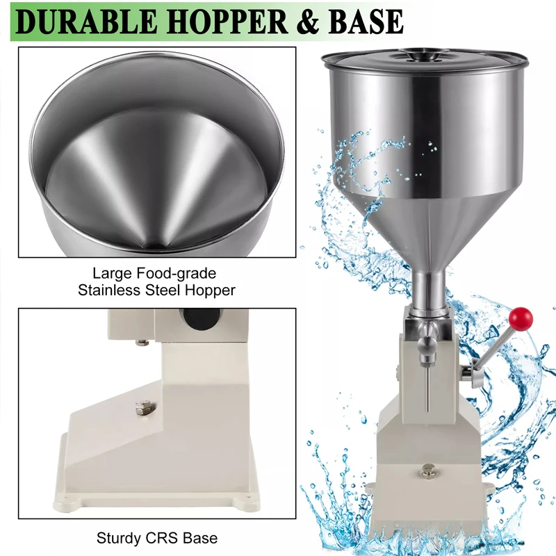 Stainless Steel Pedal-Operated Small Filling Machine for Ketchup Juice Perfume Cosmetics - Packaging Equipment for Home Use
Stainless Steel Pedal-Operated Small Filling Machine for Ketchup Juice Perfume Cosmetics - Packaging Equipment for Home Use