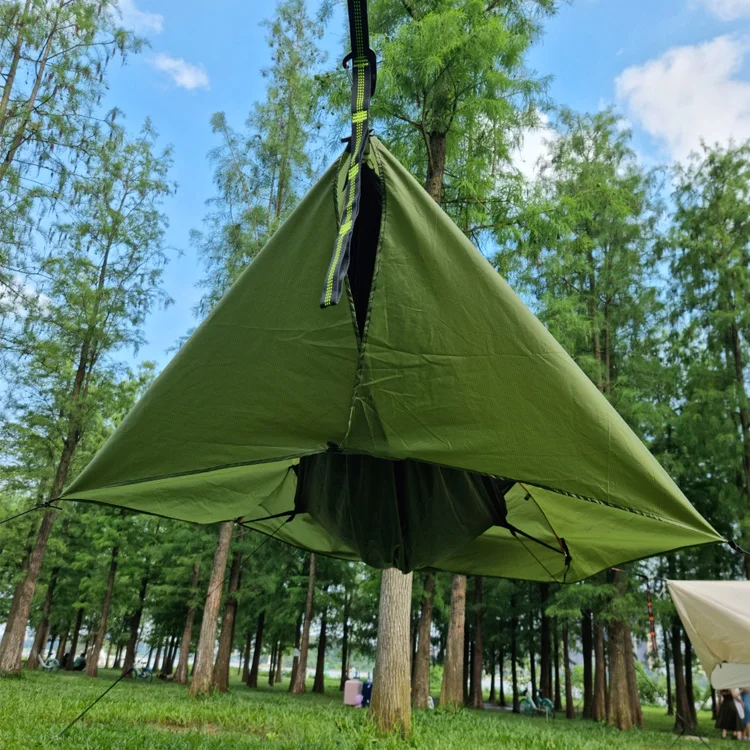Outdoor Custom Nylon Hammock One Pole Tree Tent Camping Waterproof Portable Parachute Hammocks
Outdoor Custom Nylon Hammock One Pole Tree Tent Camping Waterproof Portable Parachute Hammocks