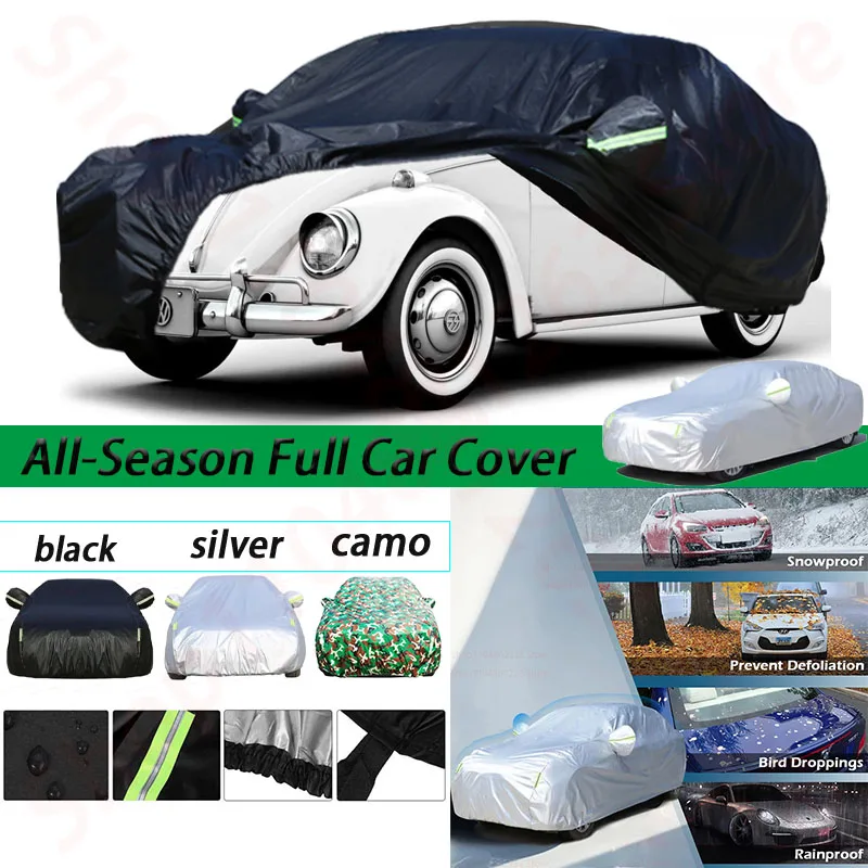 Car Covers For 1960-1980 Volkswagen Beetle Sedan 2 Door Saloon Waterproof Windproof Strap with Reflective Strip
Car Covers For 1960-1980 Volkswagen Beetle Sedan 2 Door Saloon Waterproof Windproof Strap with Reflective Strip