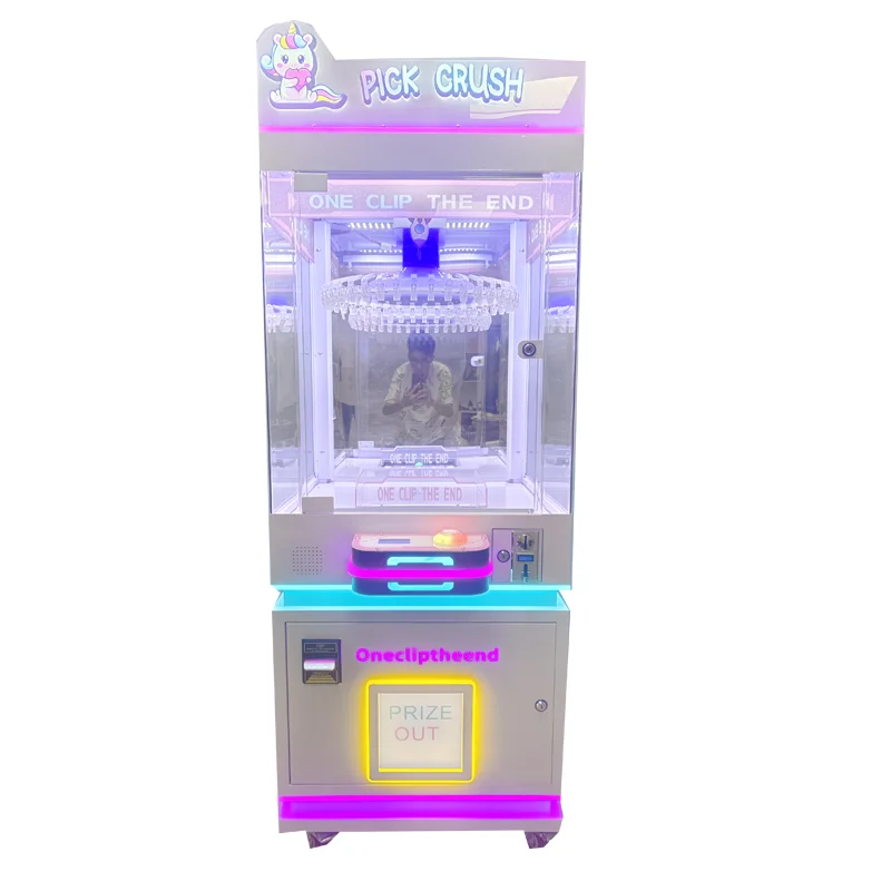 Direct From Manufacturer Coin-Operated Doll Toy Vending Machine with Clip Prize Game for Indoor Commercial Use or Gift-Giving
Direct From Manufacturer Coin-Operated Doll Toy Vending Machine with Clip Prize Game for Indoor Commercial Use or Gift-Giving
