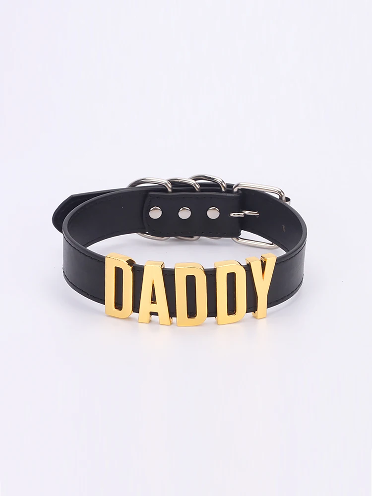 Customized English Letters PU Leather Necklace for Women Men Choker Collar Fashion New Custom Jewelry
Customized English Letters PU Leather Necklace for Women Men Choker Collar Fashion New Custom Jewelry