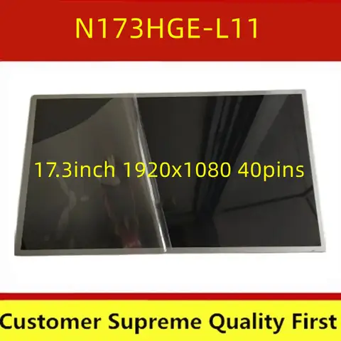 17.3" Laptop N173HGE-L21 N173HGE-L11 B173HW01 V.0 V.2 V.5 LCD Screen B173WH02 V.0 LP173WF1-TLA1 TLA2 HSD173PUW1 A00 1920*1080