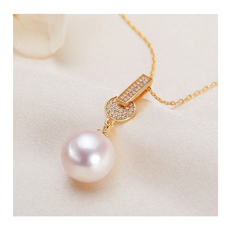 Fashion Small Fresh Pendant Pearl Pendant Zircon Inlaid Pendant Necklace Freshwater Pearl Pendant Necklace
Fashion Small Fresh Pendant Pearl Pendant Zircon Inlaid Pendant Necklace Freshwater Pearl Pendant Necklace