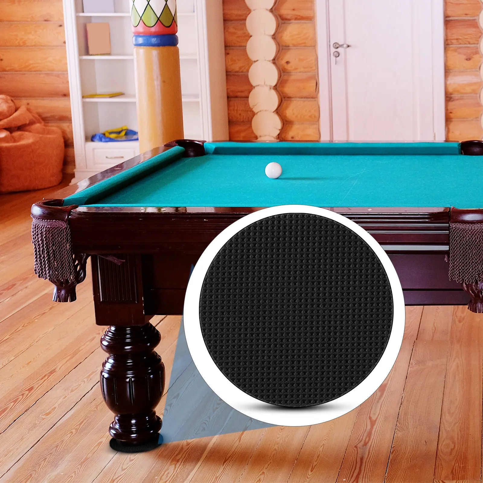 12Pcs Heavy-Duty Eva Table Leveling Feet for Billiard Pool Tables Cabinets Dressers Bookcases Workbenches Shelving Units Table
12Pcs Heavy-Duty Eva Table Leveling Feet for Billiard Pool Tables Cabinets Dressers Bookcases Workbenches Shelving Units Table