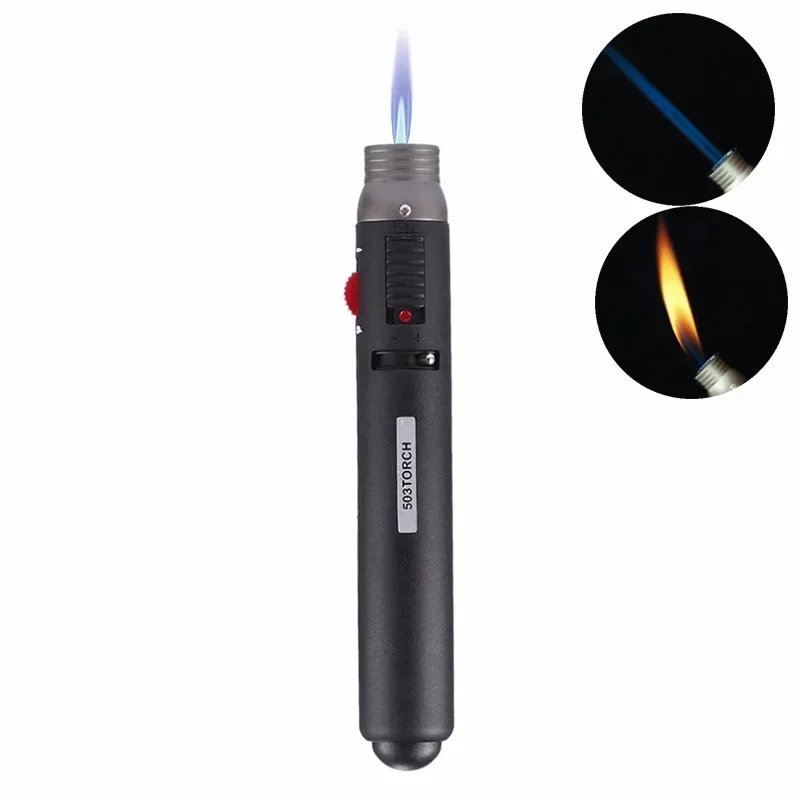 2025 Windproof Dual Flame Pen Lighter Metal High Temperature Jet Pen Flame Welding Gun Adjustable 2-Flame Lighter Men's Lighter
2025 Windproof Dual Flame Pen Lighter Metal High Temperature Jet Pen Flame Welding Gun Adjustable 2-Flame Lighter Men's Lighter