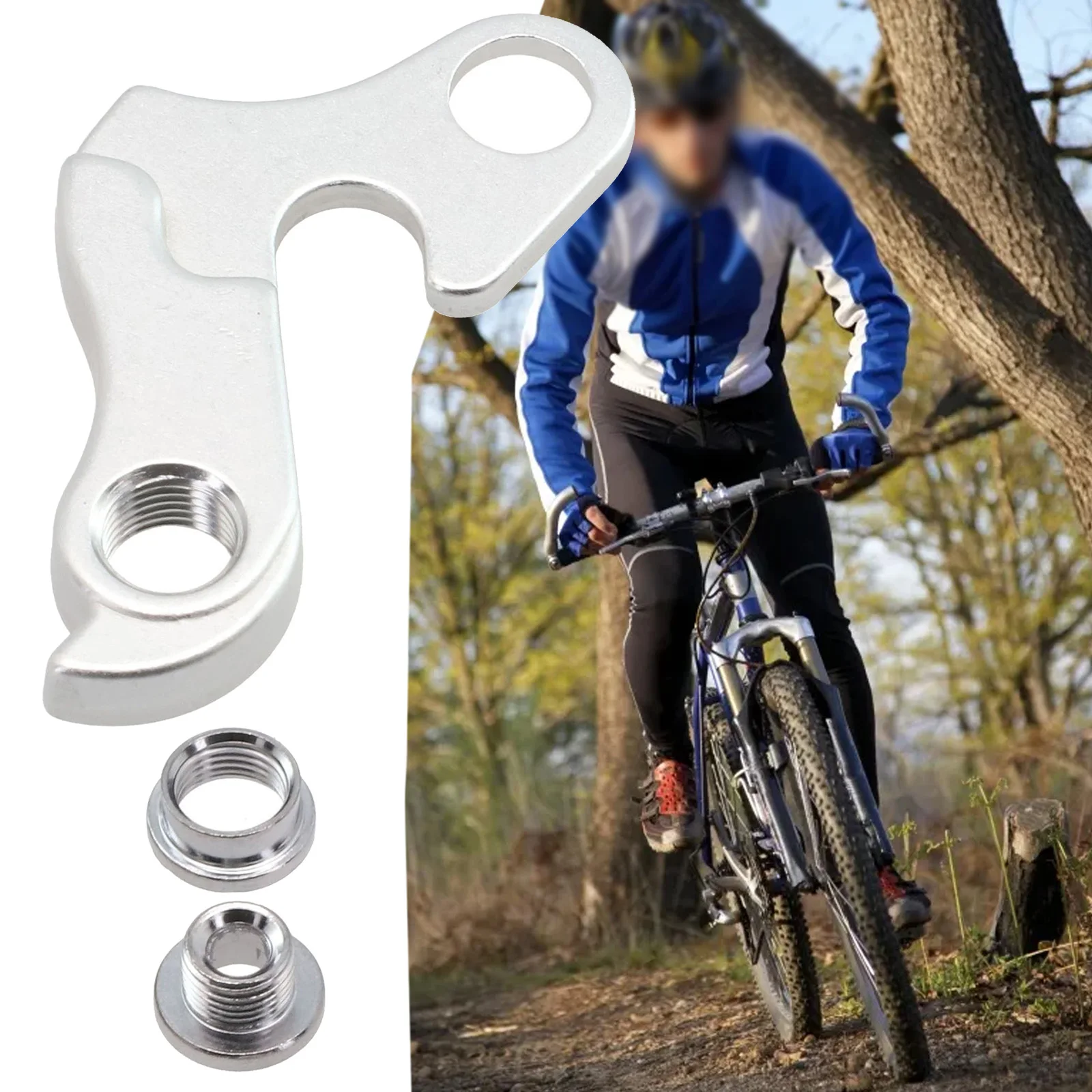 Bike Rear-Derailleur Hanger Bicycle MTB Rear-Gear Mech Derailleur Hanger Dropout Convertor Adapter 62x41mm
Bike Rear-Derailleur Hanger Bicycle MTB Rear-Gear Mech Derailleur Hanger Dropout Convertor Adapter 62x41mm
