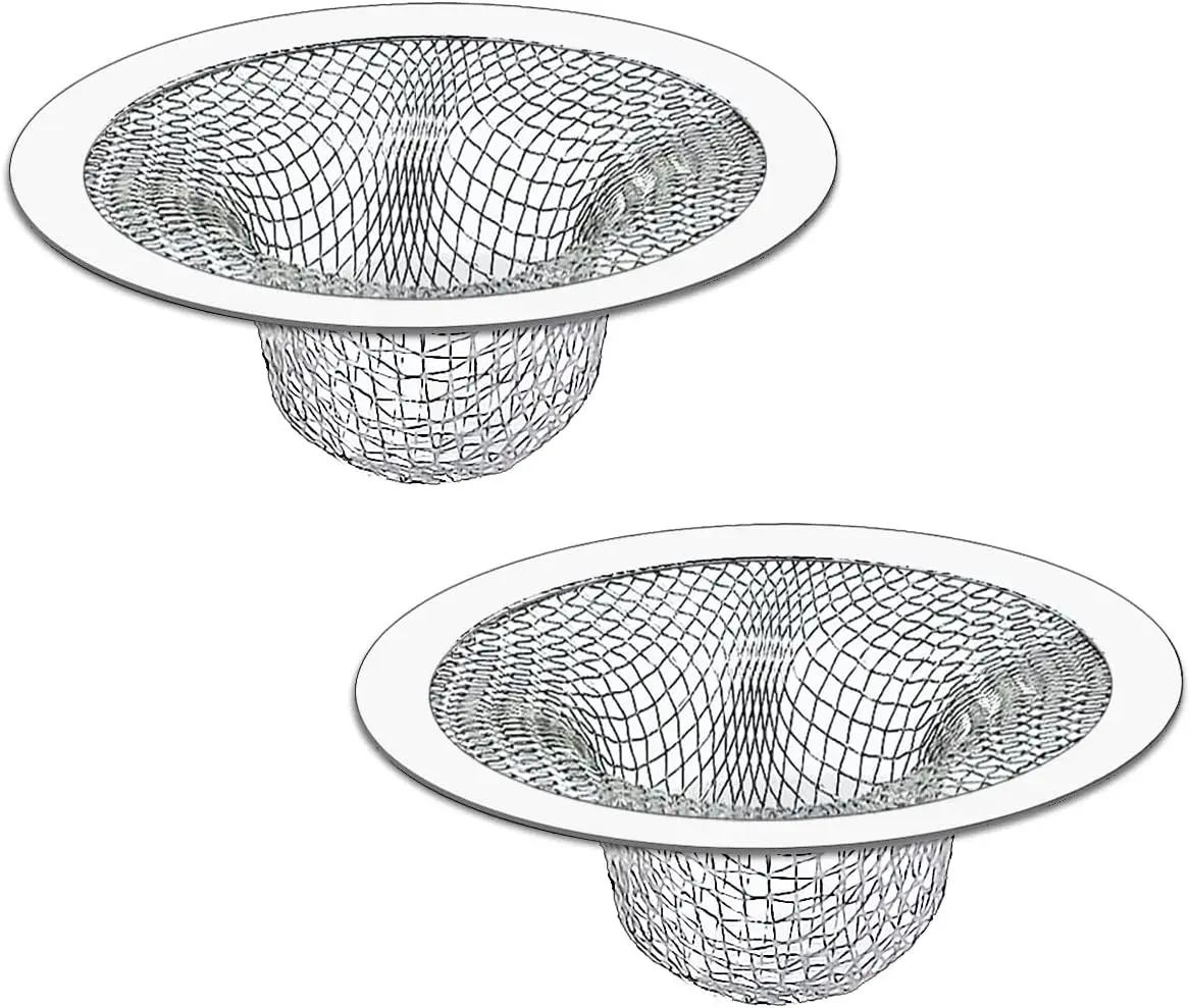 2.75" Stainless Steel Shower Drain Hair Catcher, Sink Strainer for 1.5" Drains, Easy Clean
2.75" Stainless Steel Shower Drain Hair Catcher, Sink Strainer for 1.5" Drains, Easy Clean