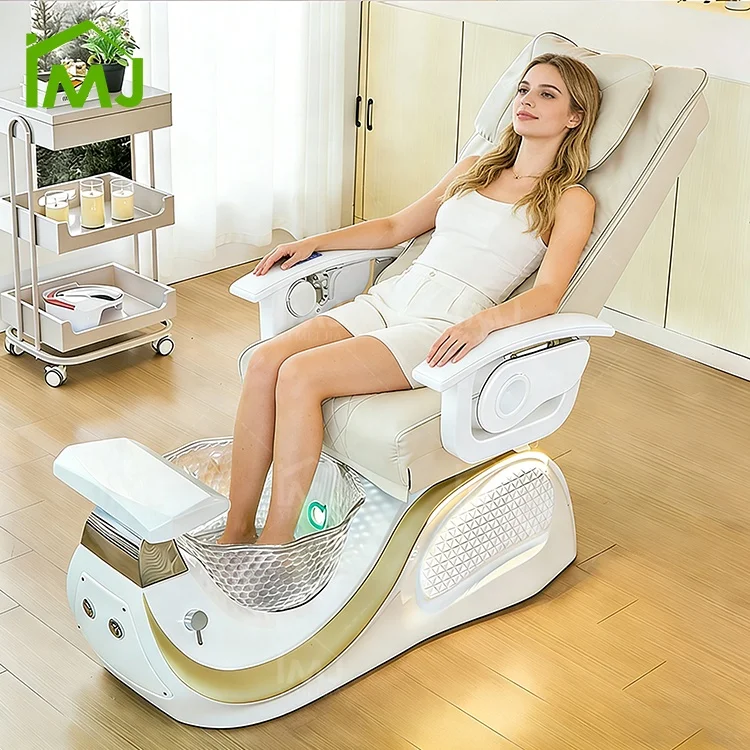Nail Salon Furniture Luxury Foot Spa Lay Down Electric Massage Pedicure Chairs
Nail Salon Furniture Luxury Foot Spa Lay Down Electric Massage Pedicure Chairs