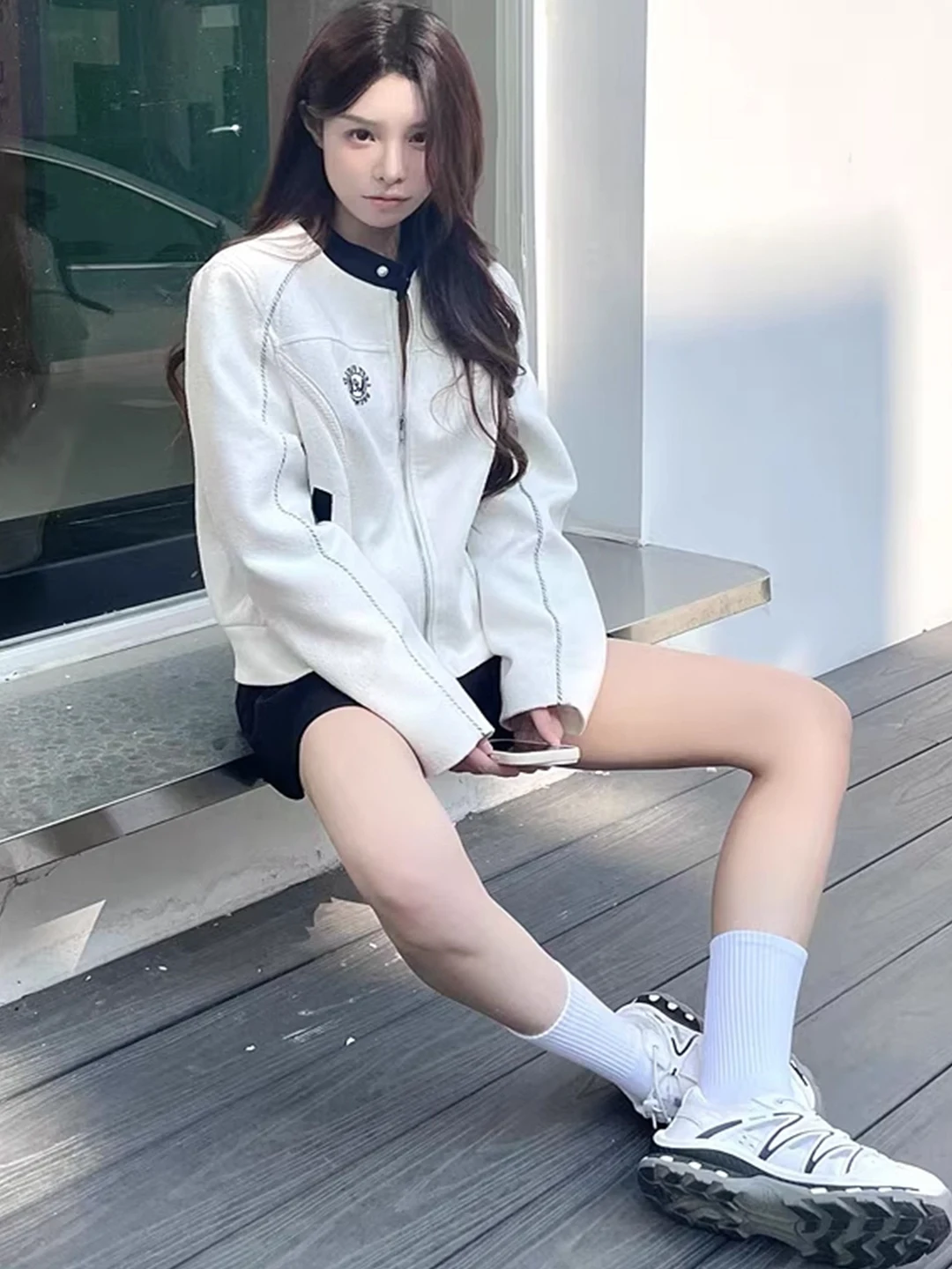 American College Style Baseball Jacket Women Spring Autumn 2026 New Small Size Super Cute Student Fleece Short Coat
American College Style Baseball Jacket Women Spring Autumn 2026 New Small Size Super Cute Student Fleece Short Coat