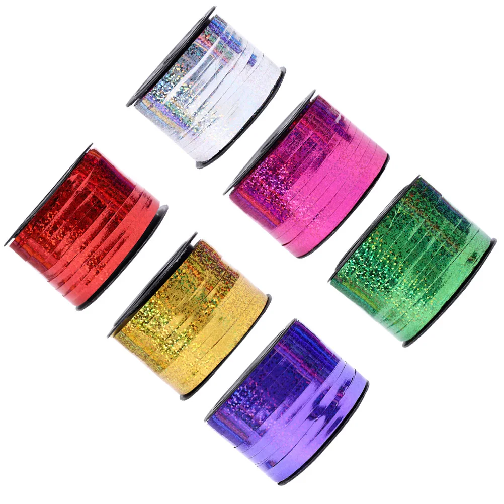 6 Rolls Balloon String Roll Holographic Curling Ribbons for Gift Wrap Wedding Party Scrapbooking Balloons Ribbons
6 Rolls Balloon String Roll Holographic Curling Ribbons for Gift Wrap Wedding Party Scrapbooking Balloons Ribbons