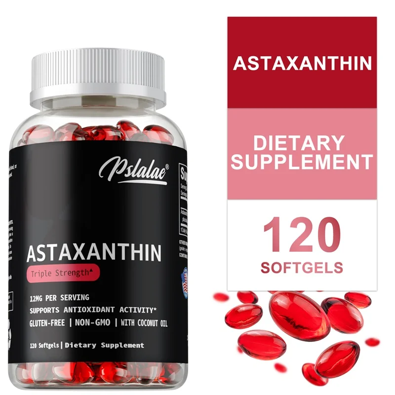 Astaxanthin - Natural Antioxidant That Supports Heart, Joint and Immune Health, Boosts Metabolism and Increases Energy
Astaxanthin - Natural Antioxidant That Supports Heart, Joint and Immune Health, Boosts Metabolism and Increases Energy