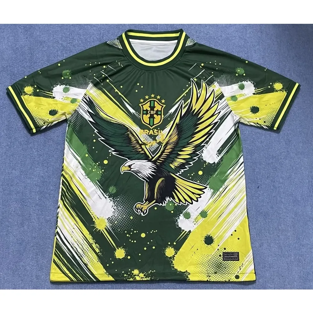 BRAZILS Brazil Football Shirt 2025 City Edition Men and Women Training Football Shirt 3D Printed Quick Drying Breathable T-shirt
BRAZILS Brazil Football Shirt 2025 City Edition Men and Women Training Football Shirt 3D Printed Quick Drying Breathable T-shirt