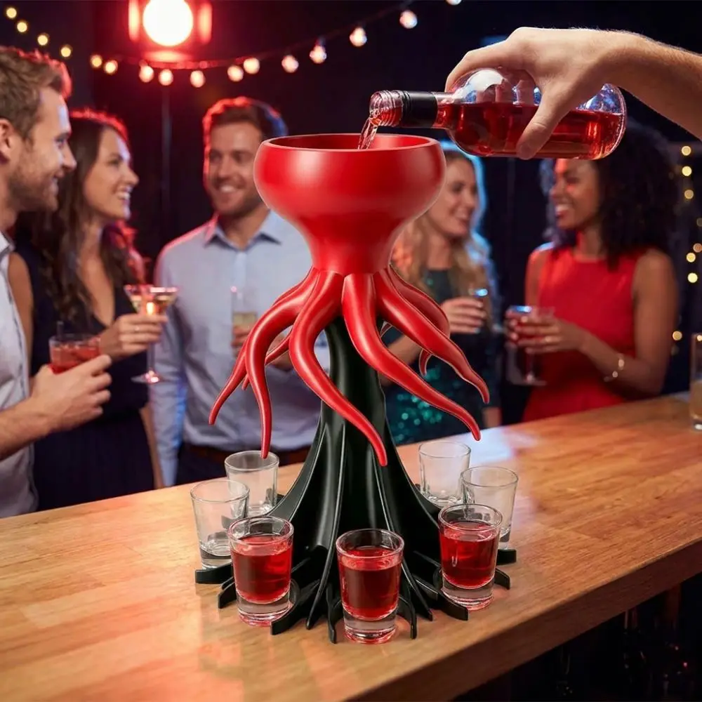 8 Holes 3D Printing Wine Distributor Novelty Multi-shot Liquor Shot Dispenser Beer Tower Unique Gift Beverage Container
8 Holes 3D Printing Wine Distributor Novelty Multi-shot Liquor Shot Dispenser Beer Tower Unique Gift Beverage Container