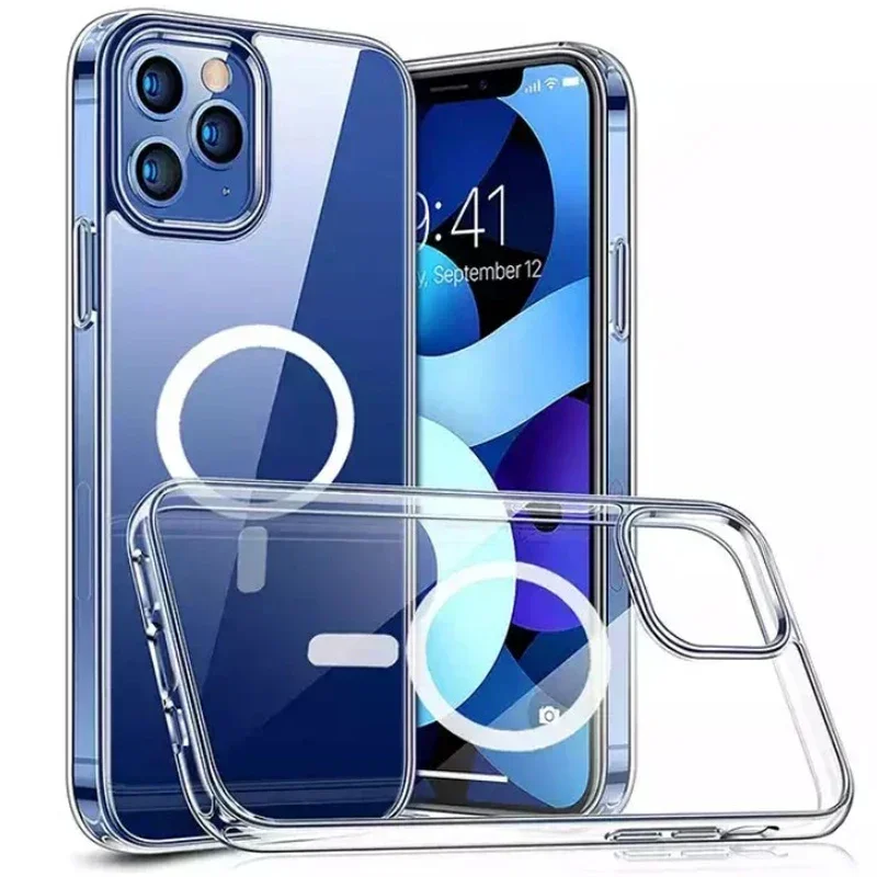 Luxury Wireless Magnetic Cover For Magsafe Case Iphone 11 12 13 15 14 Pro Max Mini 7 8 Plus Xr XsMax X Clear Acrylic Cases New
Luxury Wireless Magnetic Cover For Magsafe Case Iphone 11 12 13 15 14 Pro Max Mini 7 8 Plus Xr XsMax X Clear Acrylic Cases New