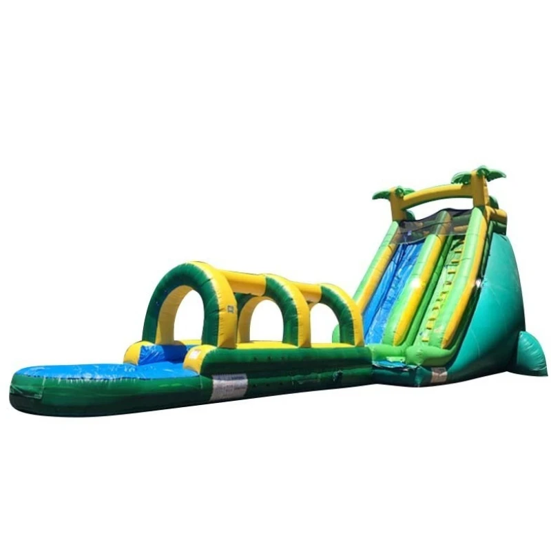 Large inflatable water slide, park water play, inflatable water slide combination
Large inflatable water slide, park water play, inflatable water slide combination