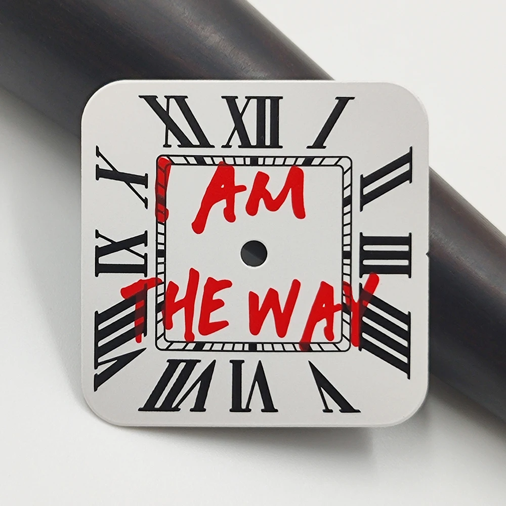 New NH35 dial square Roman dial Personalized dial custom logo men's watch suitable for NH 35/NH36 movement watch accessories 
New NH35 dial square Roman dial Personalized dial custom logo men's watch suitable for NH 35/NH36 movement watch accessories