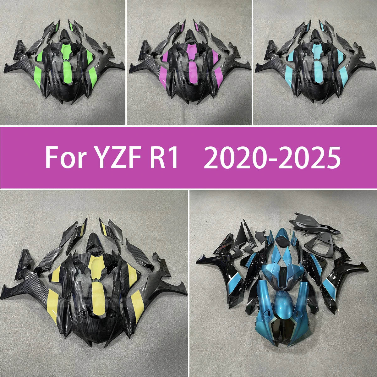 Комплект крутых обтекателей 2020-2025 YZF R1, полностью высококачественные обтекатели мотоциклов из АБС-пластика для Yamaha YZF-R1 20-25 гг.
Комплект крутых обтекателей 2020-2025 YZF R1, полностью высококачественные обтекатели мотоциклов из АБС-пластика для Yamaha YZF-R1 20-25 гг.