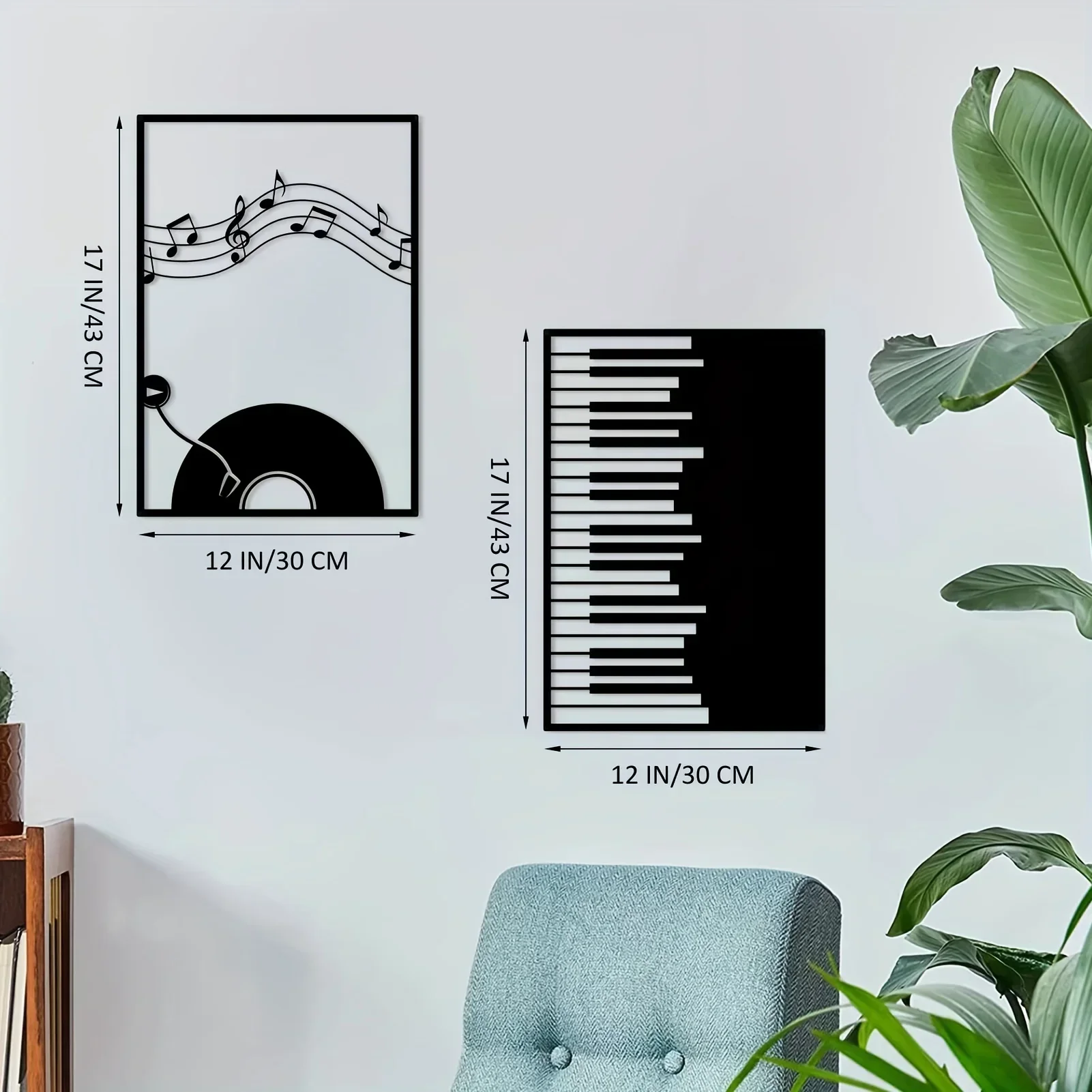 Hello Young 2 Pieces Metal Music Wall hanging Art Decor Black Line Drawing Decoration Modern Home Wall Sculpture Office LivingRo
Hello Young 2 Pieces Metal Music Wall hanging Art Decor Black Line Drawing Decoration Modern Home Wall Sculpture Office LivingRo