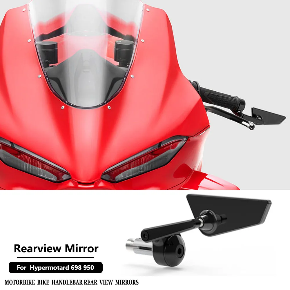 Зеркало заднего вида для мотоциклов Ducati Hypermotard 698 950, универсальное зеркало заднего вида с ЧПУ для руля, аксессуары для мотоциклов
Зеркало заднего вида для мотоциклов Ducati Hypermotard 698 950, универсальное зеркало заднего вида с ЧПУ для руля, аксессуары для мотоциклов