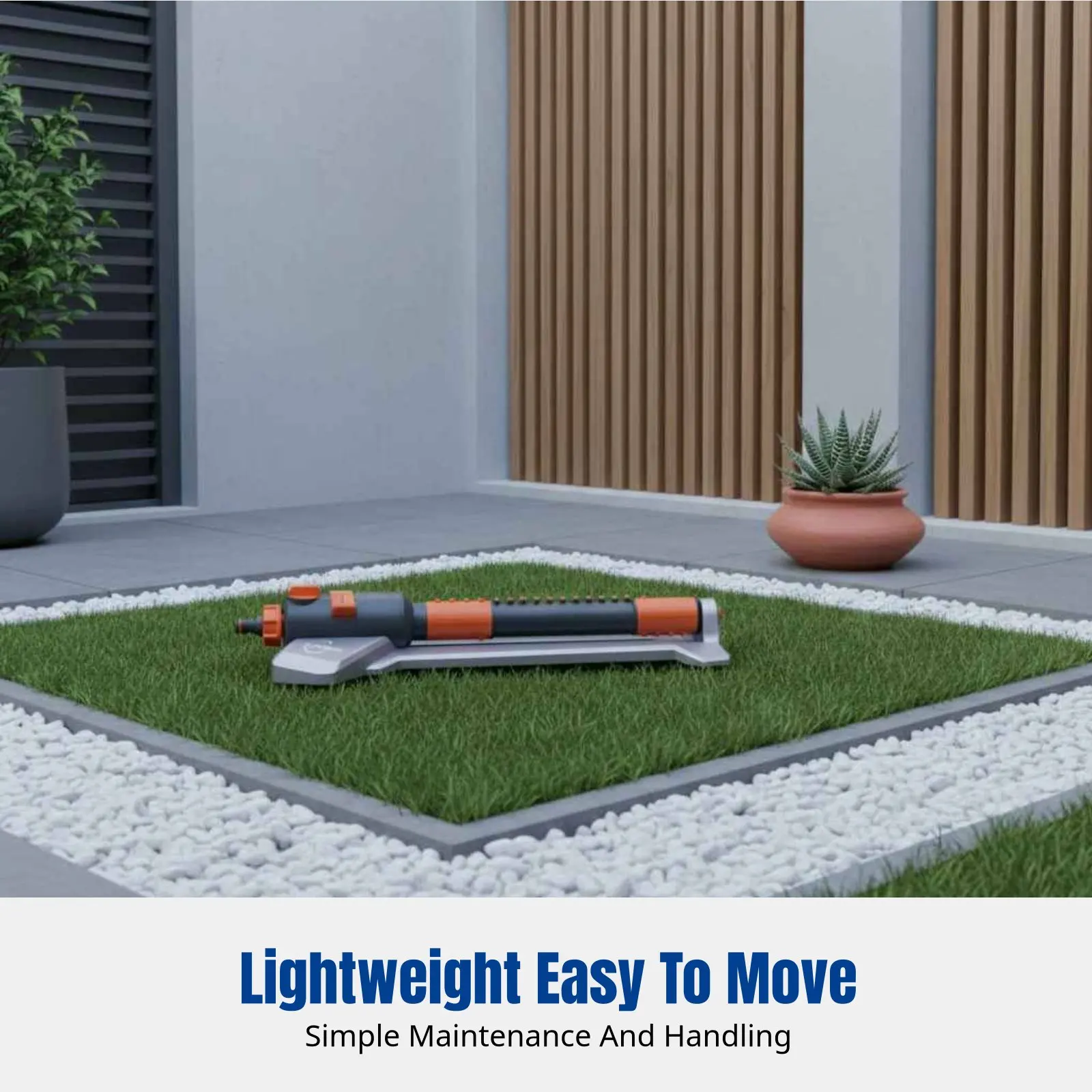 Oscillating Sprinkler, Automatic Garden Watering Head, Adjustable Lawn Irrigation, Large Area Coverage, Villa, Yard
Oscillating Sprinkler, Automatic Garden Watering Head, Adjustable Lawn Irrigation, Large Area Coverage, Villa, Yard