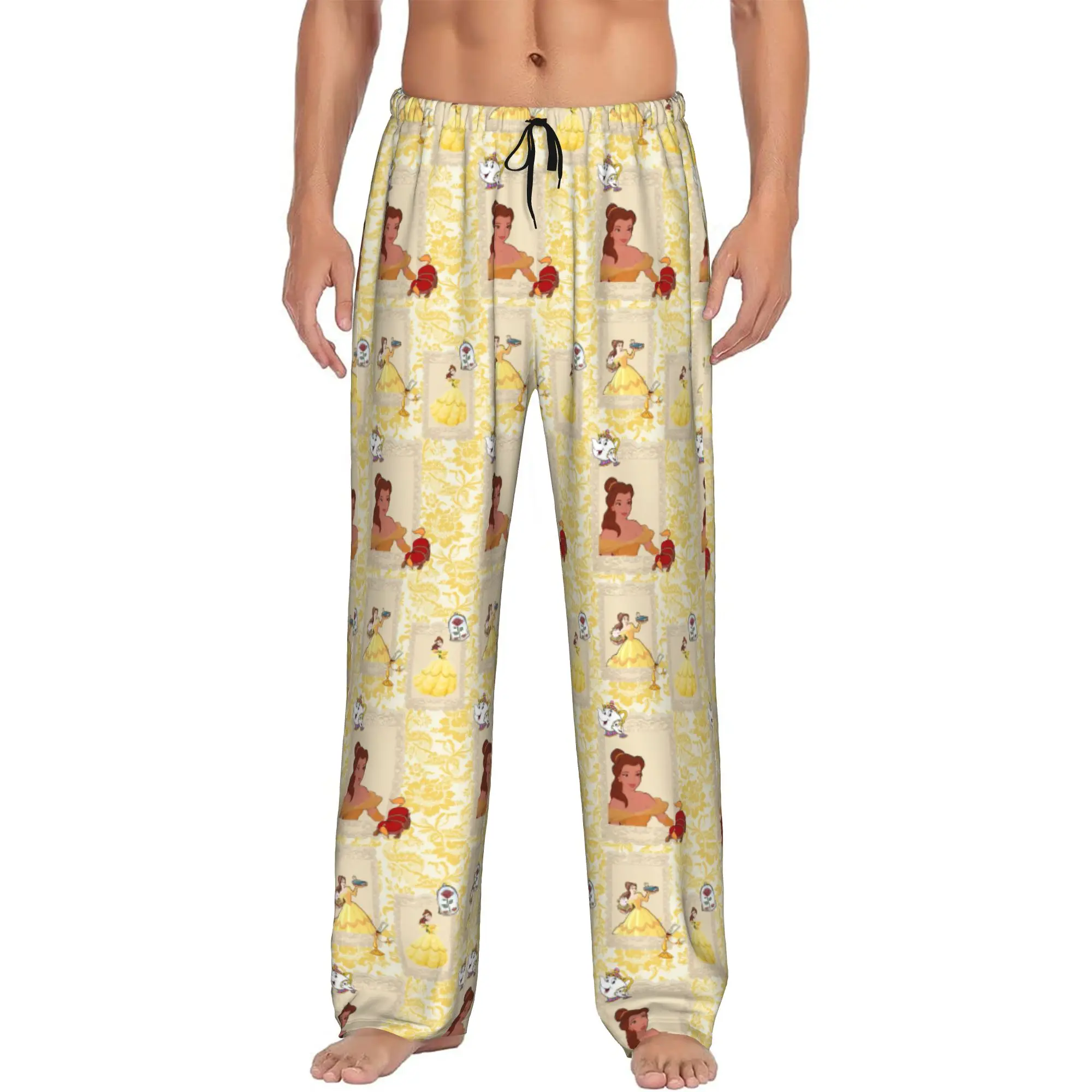 Custom Beauty And The Beast Pajama Pants Sleepwear Men Elastic Waistband Sleep Lounge Bottoms with Pockets
Custom Beauty And The Beast Pajama Pants Sleepwear Men Elastic Waistband Sleep Lounge Bottoms with Pockets