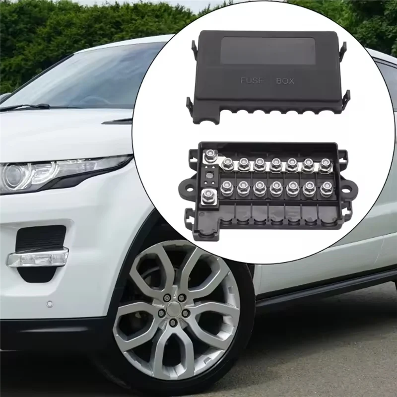 Car Boat Automotive Midi Mid Size Fuses Box 7 Way DC70V Universal Circuit Block Holder For Marine Trailer Applications
Car Boat Automotive Midi Mid Size Fuses Box 7 Way DC70V Universal Circuit Block Holder For Marine Trailer Applications