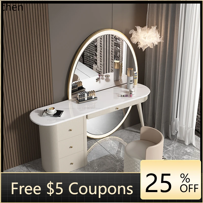 dresser small apartment bedroom light luxury makeup table rock slab marble panel
dresser small apartment bedroom light luxury makeup table rock slab marble panel