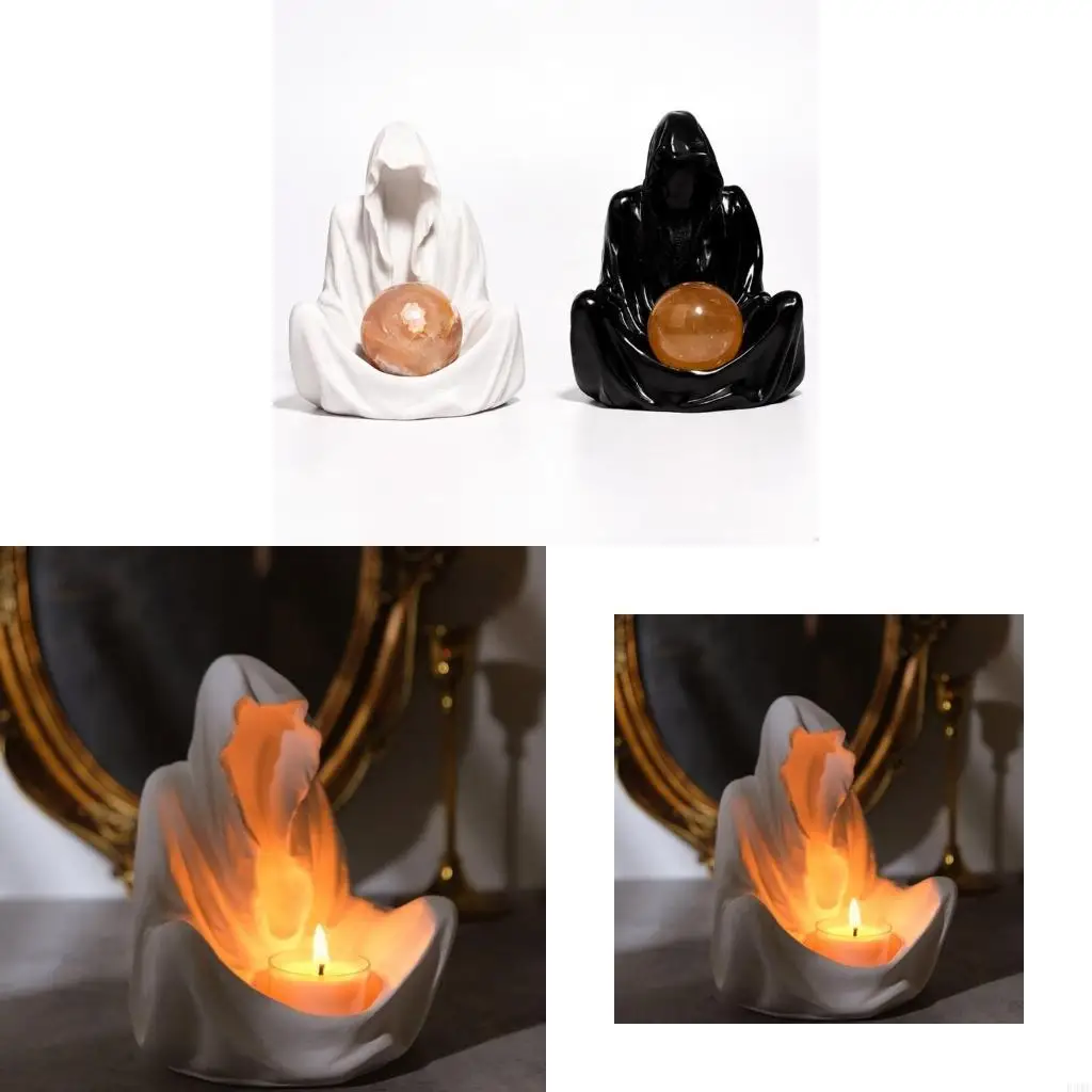 R3MC Holder Epoxy Resin Mold Halloween Witch Candlestick Silicone Mold
R3MC Holder Epoxy Resin Mold Halloween Witch Candlestick Silicone Mold