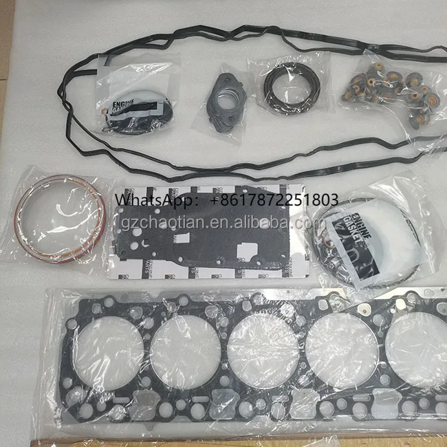 SAA6D107E-1 Engine Gasket Kit SAA6D107-1 Full Gasket Repair Kit 6D107 Engine Overhaul Gasket Kit for PC200-8 PC240-8 6D107
SAA6D107E-1 Engine Gasket Kit SAA6D107-1 Full Gasket Repair Kit 6D107 Engine Overhaul Gasket Kit for PC200-8 PC240-8 6D107