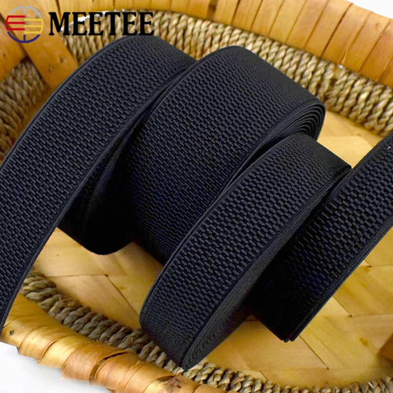 5Meters 25-100mm Black Elastic Band Clothing Belt Rubber Bands Bra Stretch Strap Elasticity Webbing Tape DIY Sewing Accessories
5Meters 25-100mm Black Elastic Band Clothing Belt Rubber Bands Bra Stretch Strap Elasticity Webbing Tape DIY Sewing Accessories