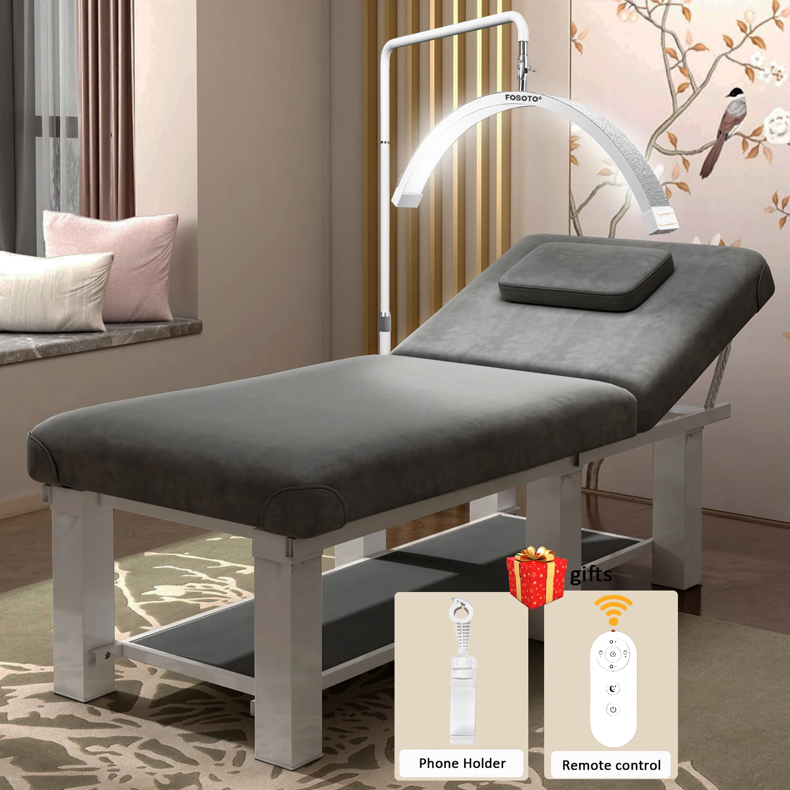 Fusitu 28 Inch Rotatable LED Half-Moon Shaped Lash Lamp With Remote Control Photography Video Lamp For Lash Extension Beauty
Fusitu 28 Inch Rotatable LED Half-Moon Shaped Lash Lamp With Remote Control Photography Video Lamp For Lash Extension Beauty