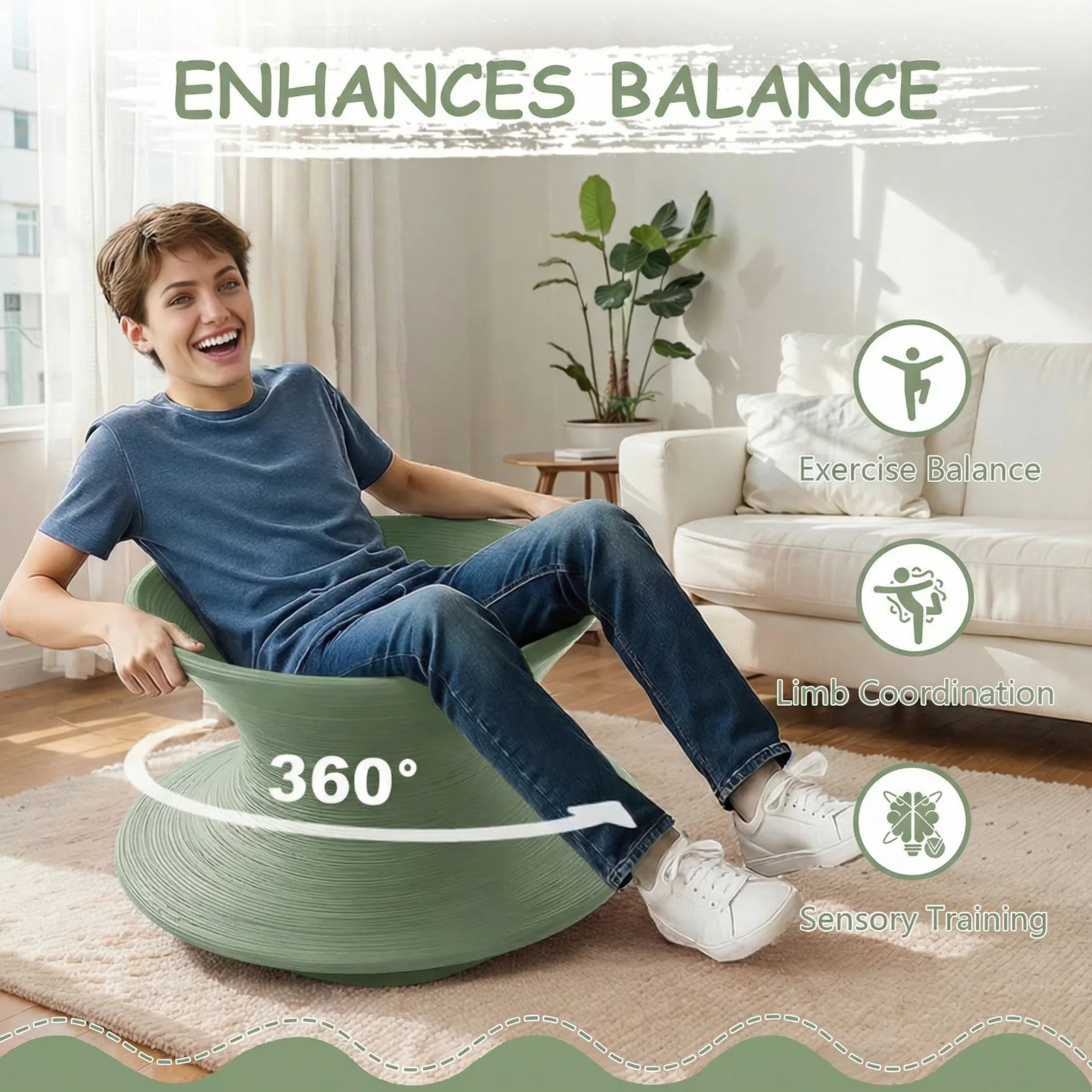 Детское вращающееся кресло на 360 градусов для игр в помещении и на улице, вращающееся кресло-гироскоп для двора, детской площадки или торгового центра
Детское вращающееся кресло на 360 градусов для игр в помещении и на улице, вращающееся кресло-гироскоп для двора, детской площадки или торгового центра