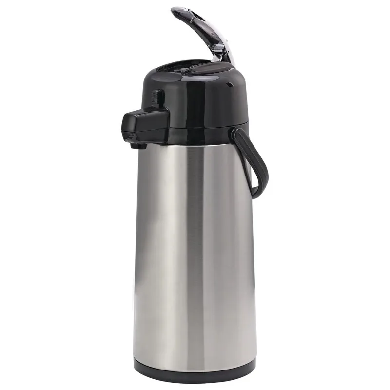 Service Ideas ECAL22S Eco-Air Airpot with Lever Lid, Insulated Beverage Dispenser, Thermal Coffee Carafe, 2.2 Liter,
Service Ideas ECAL22S Eco-Air Airpot with Lever Lid, Insulated Beverage Dispenser, Thermal Coffee Carafe, 2.2 Liter,