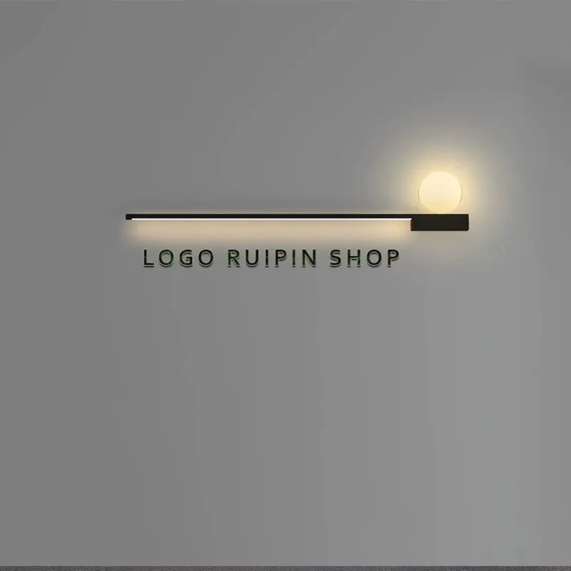 French Minimalist Long Strip Wall Lamp LED Light AC90-260V Aesthetic Living Room Headboard Background Logo Shop Lighting
French Minimalist Long Strip Wall Lamp LED Light AC90-260V Aesthetic Living Room Headboard Background Logo Shop Lighting