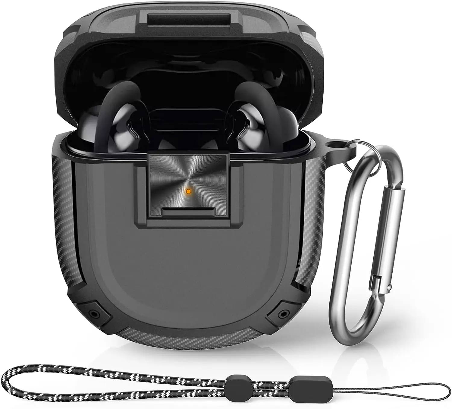 carbon fibre Case For Bose QuietComfort Earbuds II Secure Lock shockproof Case For Men Earbuds II Earphone Case with keychain
carbon fibre Case For Bose QuietComfort Earbuds II Secure Lock shockproof Case For Men Earbuds II Earphone Case with keychain