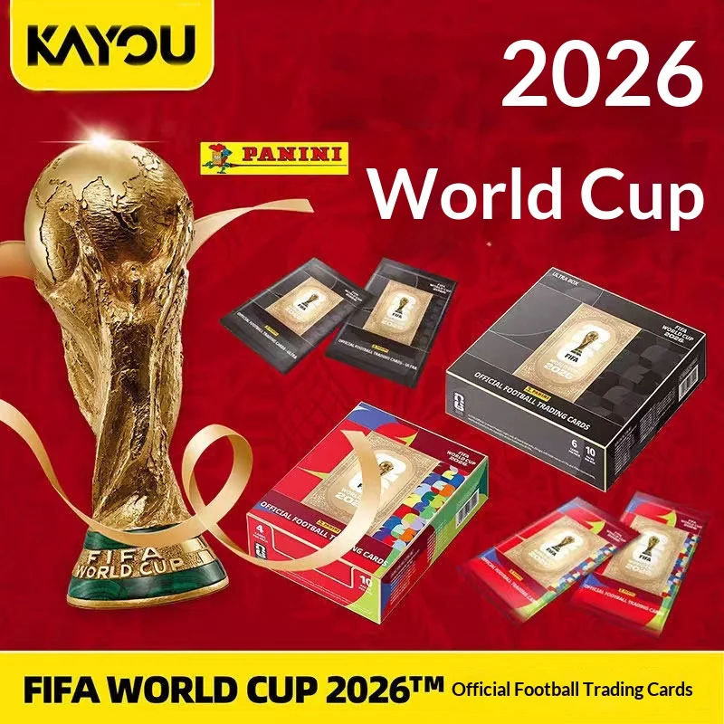 Kayou 2026 Football Cup Official Football Trading Cards Full Box Collectible Souvenir For Football Fans Collectors Blind Box
Kayou 2026 Football Cup Official Football Trading Cards Full Box Collectible Souvenir For Football Fans Collectors Blind Box