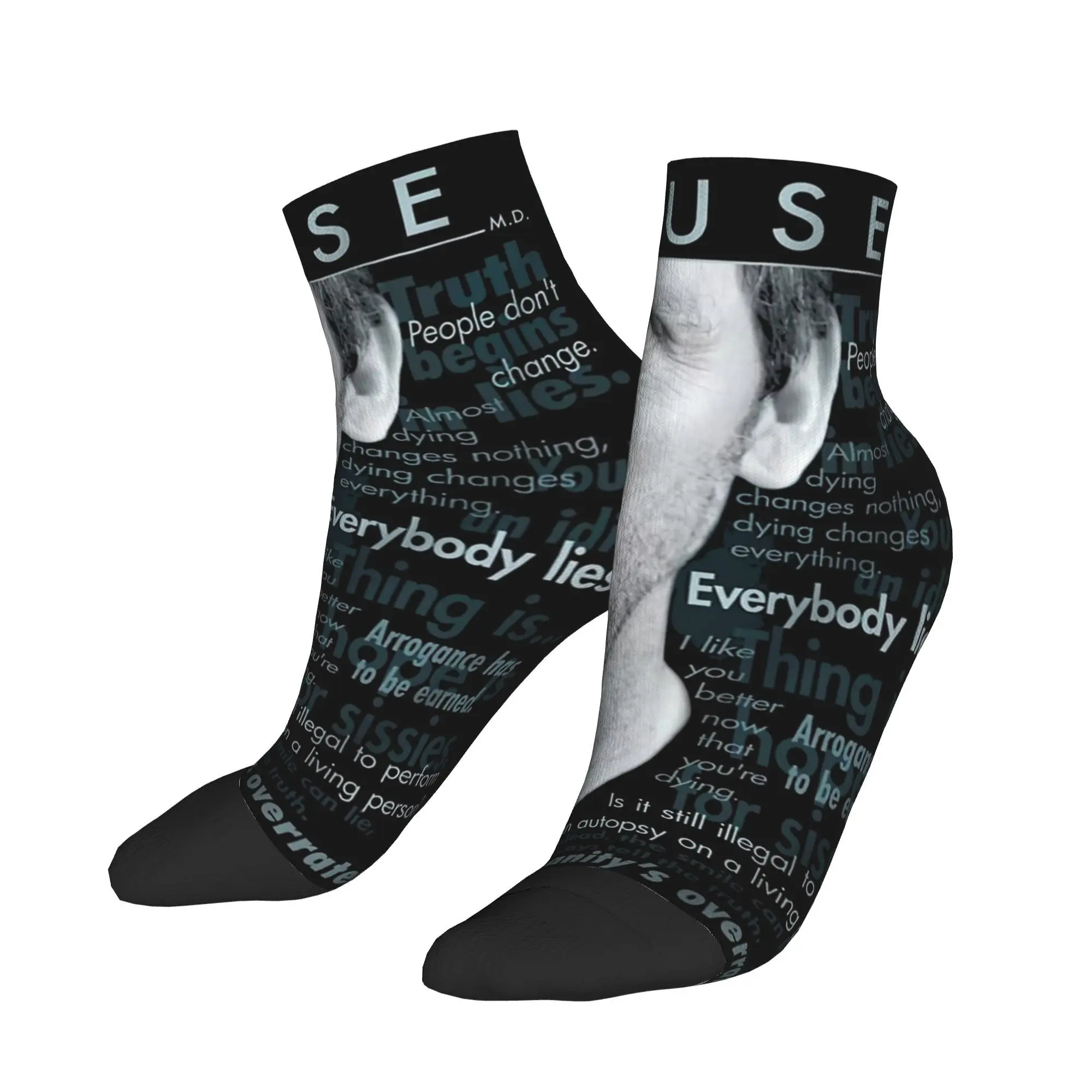 Trevco Dr Gregory House I Don't Like Anyone Socks Spring Ankle Socks Korean Men's Soft Breathable Socks Outdoor Non-Slip Socks
Trevco Dr Gregory House I Don't Like Anyone Socks Spring Ankle Socks Korean Men's Soft Breathable Socks Outdoor Non-Slip Socks