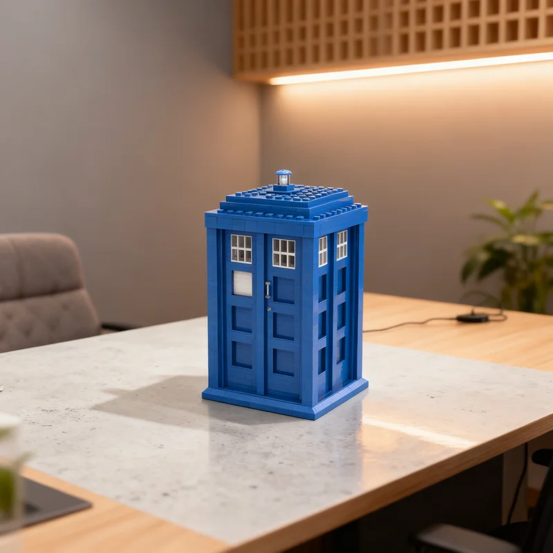 2285pcs MOC TARDIS Model Building blocks Architecture toy Christmas gifts idea Education Brick Kids Assemble toys Construction
2285pcs MOC TARDIS Model Building blocks Architecture toy Christmas gifts idea Education Brick Kids Assemble toys Construction