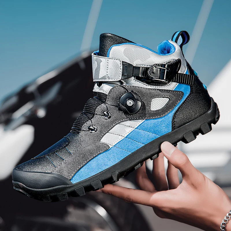 Motorcycle protective riding boots men four seasons fashionable casual breathable anti slip racing off-road cycling short boots
Motorcycle protective riding boots men four seasons fashionable casual breathable anti slip racing off-road cycling short boots