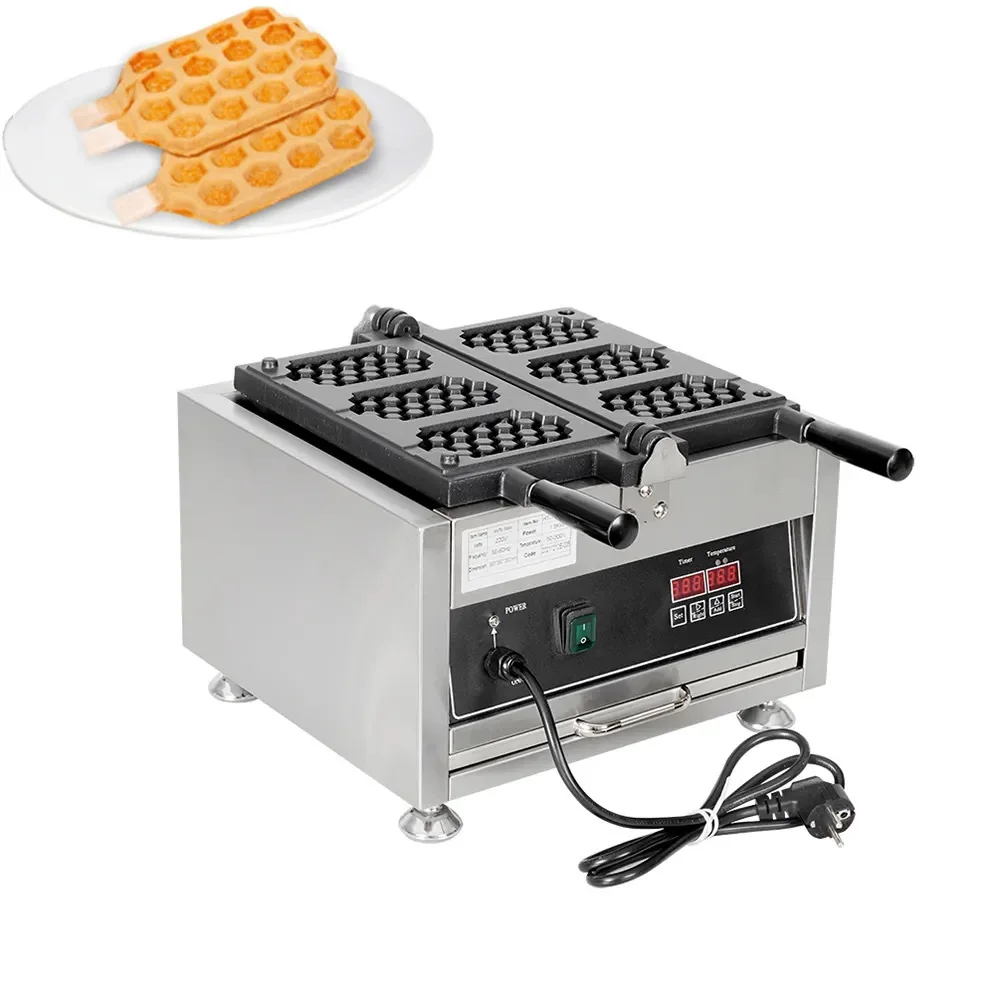 Commercial Digital Honeycomb Waffle Maker Machine 1500W Ice Creme Nonstick Waffle Baker Pop Cooker For Snack Bar
Commercial Digital Honeycomb Waffle Maker Machine 1500W Ice Creme Nonstick Waffle Baker Pop Cooker For Snack Bar