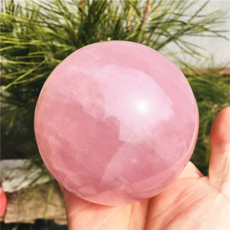 Natural Rose Quartz Crystal Ball Polished Massage Sphere Ball Reiki Healing Room Decor Pink Crystal Souvenirs Stone Crafts
Natural Rose Quartz Crystal Ball Polished Massage Sphere Ball Reiki Healing Room Decor Pink Crystal Souvenirs Stone Crafts