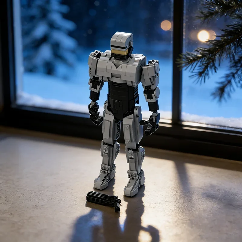 522pcs MOC Robocop Model Building Blocks Architecture Toys DIY Christmas Gifts Creative Brick Birthday Idea Education
522pcs MOC Robocop Model Building Blocks Architecture Toys DIY Christmas Gifts Creative Brick Birthday Idea Education