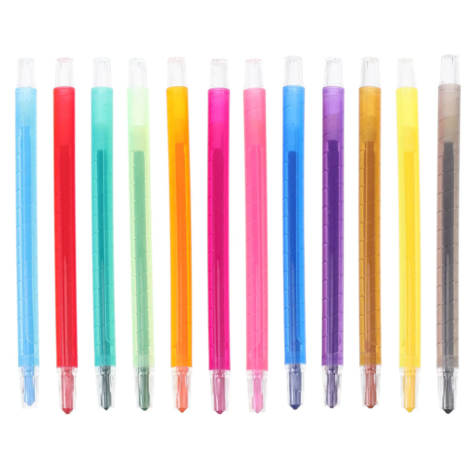 12Pcs Artistic Rotating Crayons Set Strong Color Performance Ideal Drawing Stationery for Young Artists Rotating Kids Crayons
12Pcs Artistic Rotating Crayons Set Strong Color Performance Ideal Drawing Stationery for Young Artists Rotating Kids Crayons