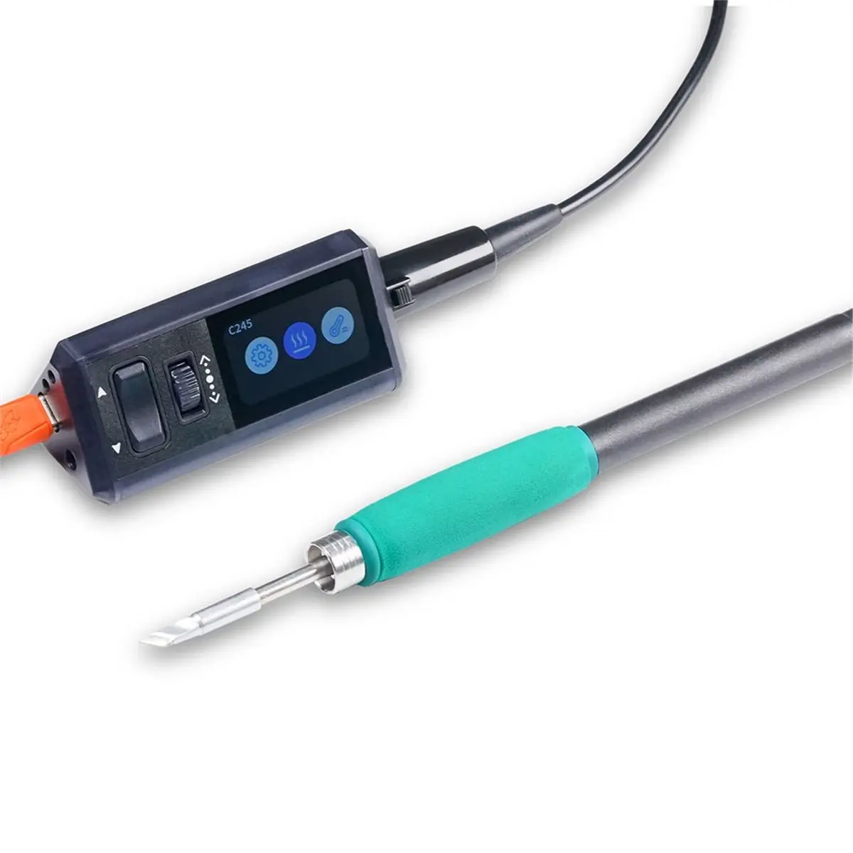 Digital Essentials TS1M MINI Soldering Station PD 3.1 28V 140W Compatible with T210 Handle Portable Digital Solder Iron Repair T
Digital Essentials TS1M MINI Soldering Station PD 3.1 28V 140W Compatible with T210 Handle Portable Digital Solder Iron Repair T
